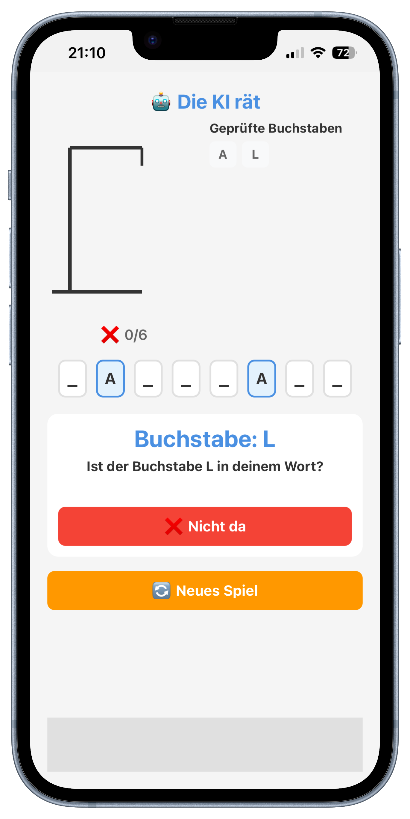 Hangman Screenshot 2